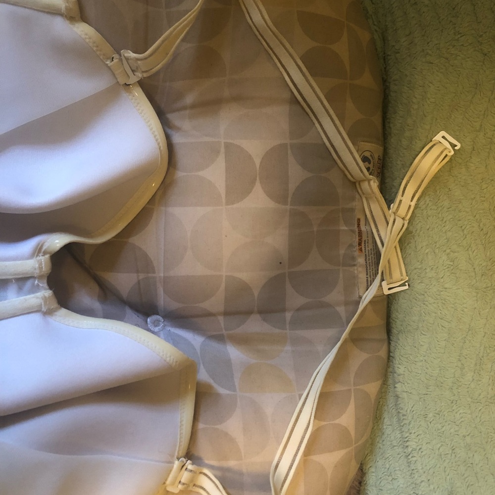 Liz Claiborne Sexxxy Y2K White 5-Way Convertible Bra Detachable Straps 🥰 34H - Picture 6 of 14